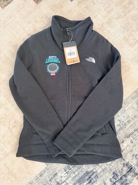 The North Face Black Fleece Jacket with Oreo 'Stuff of Legends' Patch